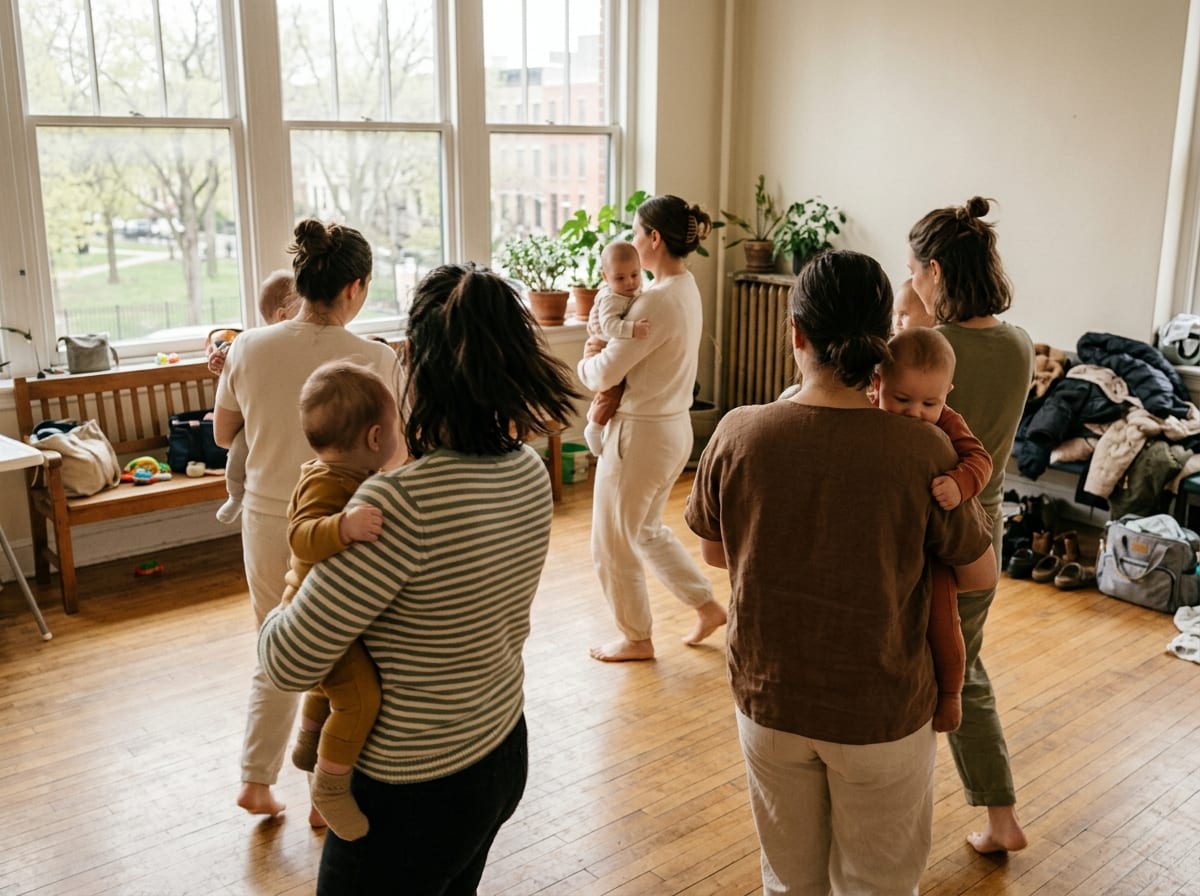 A moment from one of Akilah’s gatherings